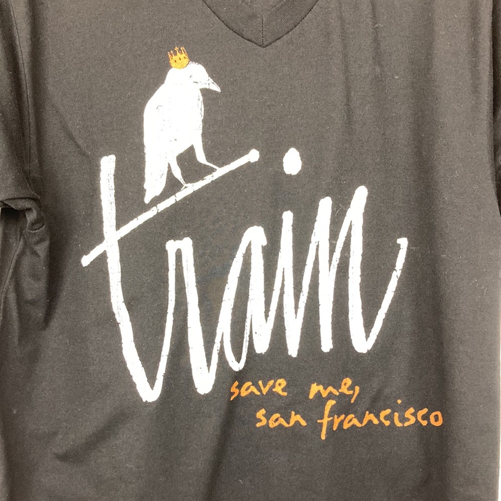 Train Save Me, San Francisco Graphic Band T-shirt sz Large